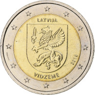 Lettonie, 2 Euro, Vidzeme, 2016, SUP+, Bimétallique - Lettonia