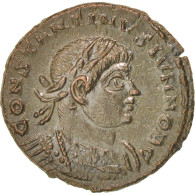 Monnaie, Constantin II, Nummus, Trèves, SUP, Cuivre, RIC:254 - L'Empire Chrétien (307 à 363)