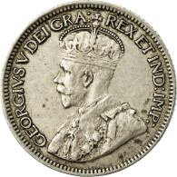 Monnaie, Canada, George V, 10 Cents, 1929, Royal Canadian Mint, Ottawa, TTB+ - Canada