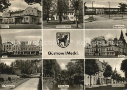 72475444 Guestrow Mecklenburg Vorpommern Bahnhof Markt Rosengarten Rathaus Kongr - Guestrow