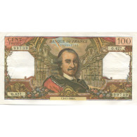 France, 100 Francs, Corneille, 1969, 1969-11-06, SPL, Fayette:65.28, KM:149c - 100 F 1964-1979 ''Corneille''