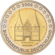 République Fédérale Allemande, 2 Euro, Schleswig Holstein Castle, 2006 - Germania