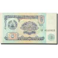 Billet, Tajikistan, 5 Rubles, 1983, KM:2a, NEUF - Pakistán
