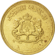 Monnaie, Maroc, Al-Hassan II, 10 Santimat, 1974, SUP+, Aluminum-Bronze, KM:60 - Maroc
