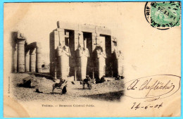 THEBES- Theben Ramesseum Colums Colonnes Osiris - Luxor