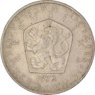 Monnaie, Tchécoslovaquie, 5 Korun, 1973, TTB, Cupro-nickel, KM:60 - Tchécoslovaquie