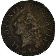 Monnaie, France, Louis XVI, Liard, Liard, 1785, Strasbourg, TB, Cuivre - 1774-1791 Luigi XVI