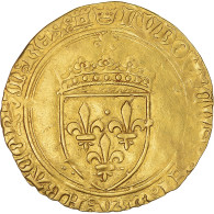 France, Louis XI, Écu D'or Au Soleil, 1461-1483, Tours, Or, TTB, Gadoury:40 - 1461-1483 Louis XI The Prudent