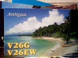 ANTIGUA  E BARBUDA PLAYA QSL2000  JU5075 - Antigua & Barbuda