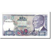 Billet, Turquie, 1000 Lira, 1970, 1986, KM:196, SPL - Turquia