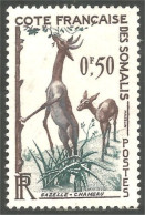 XW01-2778 Cote Des Somalis Gazelle Chameau Antilope Antelope Sans Gomme - Oblitérés