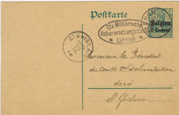 CPA 1915 Belgien - Deutsches Reich - Fléron - Saint-Ghislain - Saint-Ghislain