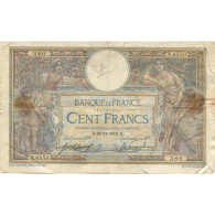 France, 100 Francs, Luc Olivier Merson, 1919, 1919-11-29, TB, Fayette:23.11 - 100 F 1908-1939 ''Luc Olivier Merson''