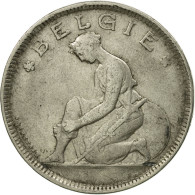 Monnaie, Belgique, 2 Francs, 2 Frank, 1923, TTB, Nickel, KM:92 - 2 Frank