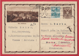 Austria Österreich AUTRICHE 1935 WIEN Schönbrunn ( Flamme FESTWOCHEN In Wien )  "  T  " Taxe - Letter-Cards