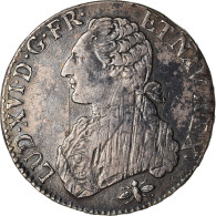 Monnaie, France, Louis XVI, Écu Aux Branches D'olivier, Ecu, 1790, Lyon, TB+ - 1774-1791 Ludwig XVI.