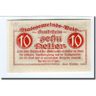 Billet, Autriche, Wels, 10 Heller, Batiment, 1920, SPL, Mehl:1167Ic - Oesterreich