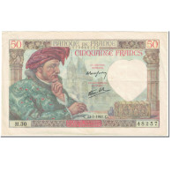 France, 50 Francs, Jacques Coeur, 1941, 1941-01-23, TTB, Fayette:19.5, KM:93 - 50 F 1940-1942 ''Jacques Coeur''