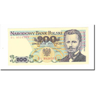 Billet, Pologne, 200 Zlotych, 1988, 1988-12-01, KM:144c, SPL - Polen