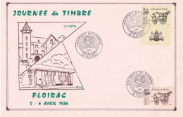 Journée Du Timbre, Floirac, 5.6 Avril 1986 - Giornata Del Francobollo