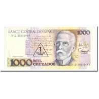 Billet, Brésil, 1 Cruzado Novo On 1000 Cruzados, 1987, Undated (1987), KM:216b - Brasile