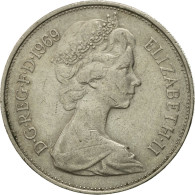 Monnaie, Grande-Bretagne, Elizabeth II, 10 New Pence, 1969, TB+, Copper-nickel - 10 Pence & 10 New Pence