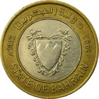 Monnaie, Bahrain, 100 Fils, 1992/AH1412, TTB, Bi-Metallic, KM:20 - Bahrain