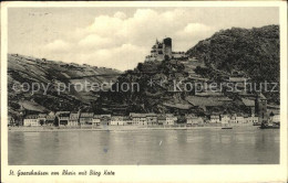 72472813 St Goarshausen Mit Burg Katz Ehrenthal - Loreley