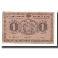 Billet, Finlande, 1 Markka, 1916, KM:19, B+ - Finlandia