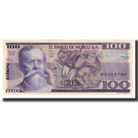 Billet, Mexique, 100 Pesos, 1982-03-25, KM:74c, SPL+ - Messico