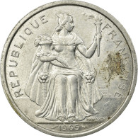 Monnaie, French Polynesia, 5 Francs, 1965, Paris, TB, Aluminium, KM:4 - Frans-Polynesië