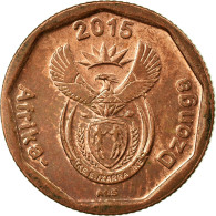 Monnaie, Afrique Du Sud, 10 Cents, 2015, TTB, Bronze Plated Steel - Südafrika