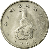 Monnaie, Zimbabwe, 10 Cents, 1980, TTB, Copper-nickel, KM:3 - Simbabwe