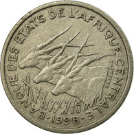 Monnaie, États De L'Afrique Centrale, 50 Francs, 1998, Paris, TTB, Nickel - Kameroen