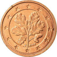 République Fédérale Allemande, 2 Euro Cent, 2002, SUP, Copper Plated Steel - Allemagne