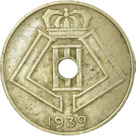 Monnaie, Belgique, 10 Centimes, 1939, TB+, Nickel-brass, KM:113.1 - 10 Centesimi