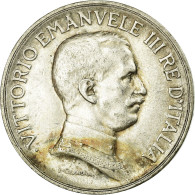 Monnaie, Italie, Vittorio Emanuele III, Lira, 1917, Rome, TTB+, Argent, KM:57 - 1900-1946 : Victor Emmanuel III & Umberto II