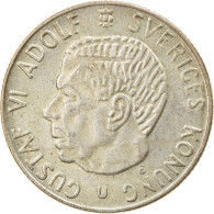 Monnaie, Suède, Gustaf V, Krona, 1966, TTB, Argent, KM:814 - Suède