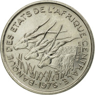 Monnaie, États De L'Afrique Centrale, 50 Francs, 1976, Paris, TTB, Nickel - Repubblica Centroafricana