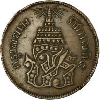 Monnaie, Thaïlande, Rama V, 2 Att, 1/32 Baht = 1 Sio, 1876, TTB, Cuivre, KM:19 - Tailandia