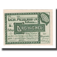 Billet, Autriche, Meggenhofen O.Ö. Gemeinde, 30 Heller, Personnage 1, 1921 - Autriche