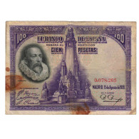 Billet, Espagne, 100 Pesetas, 1928, 1928-08-15, KM:76a, B - 100 Pesetas