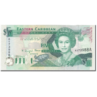 Billet, Etats Des Caraibes Orientales, 5 Dollars, KM:26a, NEUF - East Carribeans