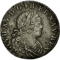 Monnaie, France, Louis XV, 1/6 Écu (XX – S) De France-Navarre, 20 Sols, 1/6 - 1715-1774 Lodewijk XV