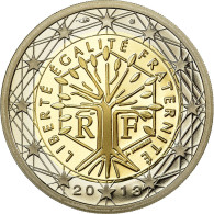 France, 2 Euro, 2013, Proof, FDC, Bi-Metallic, KM:1414 - Francia