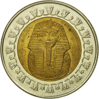 Monnaie, Égypte, Pound, 2007/AH1428, Cairo, TTB, Bimétallique, KM:940a - Egypte