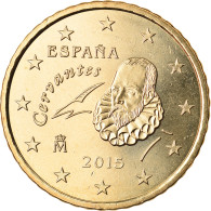 Espagne, 50 Euro Cent, 2015, SPL, Laiton - Spain