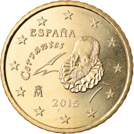 Espagne, 50 Euro Cent, 2015, SPL, Laiton - España