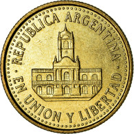 Monnaie, Argentine, 25 Centavos, 2010, TTB, Aluminum-Bronze, KM:110.1 - Argentinië