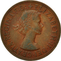 Monnaie, Grande-Bretagne, Elizabeth II, Penny, 1966, TB+, Bronze, KM:897 - D. 1 Penny